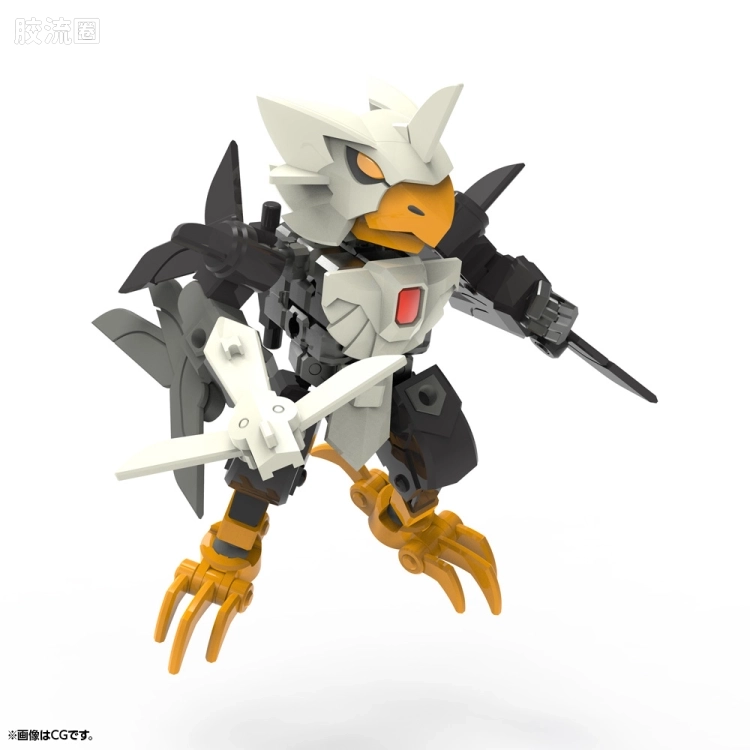 寿屋综合拼装模型系列 EVOROIDS系列 S-EGR-06 SKY-EAGLE - 图片