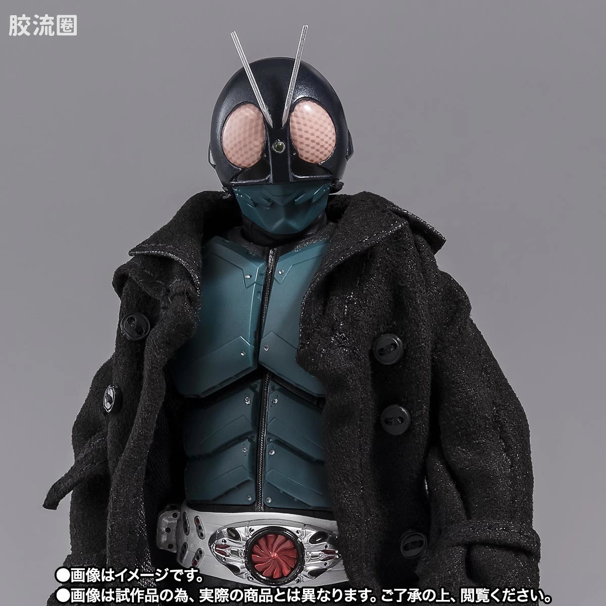 SHF 假面骑士限定版 1号蝗虫改造人/假面骑士 (新·假面骑士) - 图片