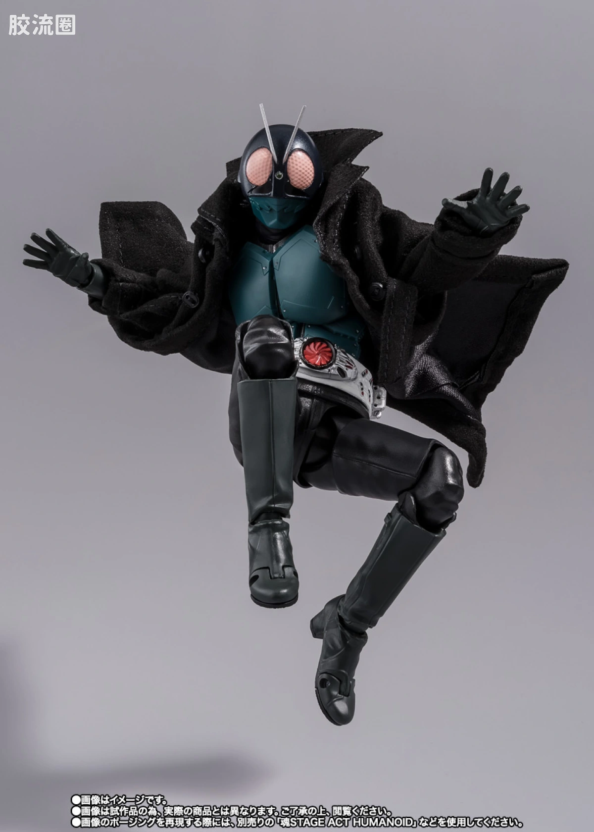 SHF 假面骑士限定版 1号蝗虫改造人/假面骑士 (新·假面骑士) - 图片