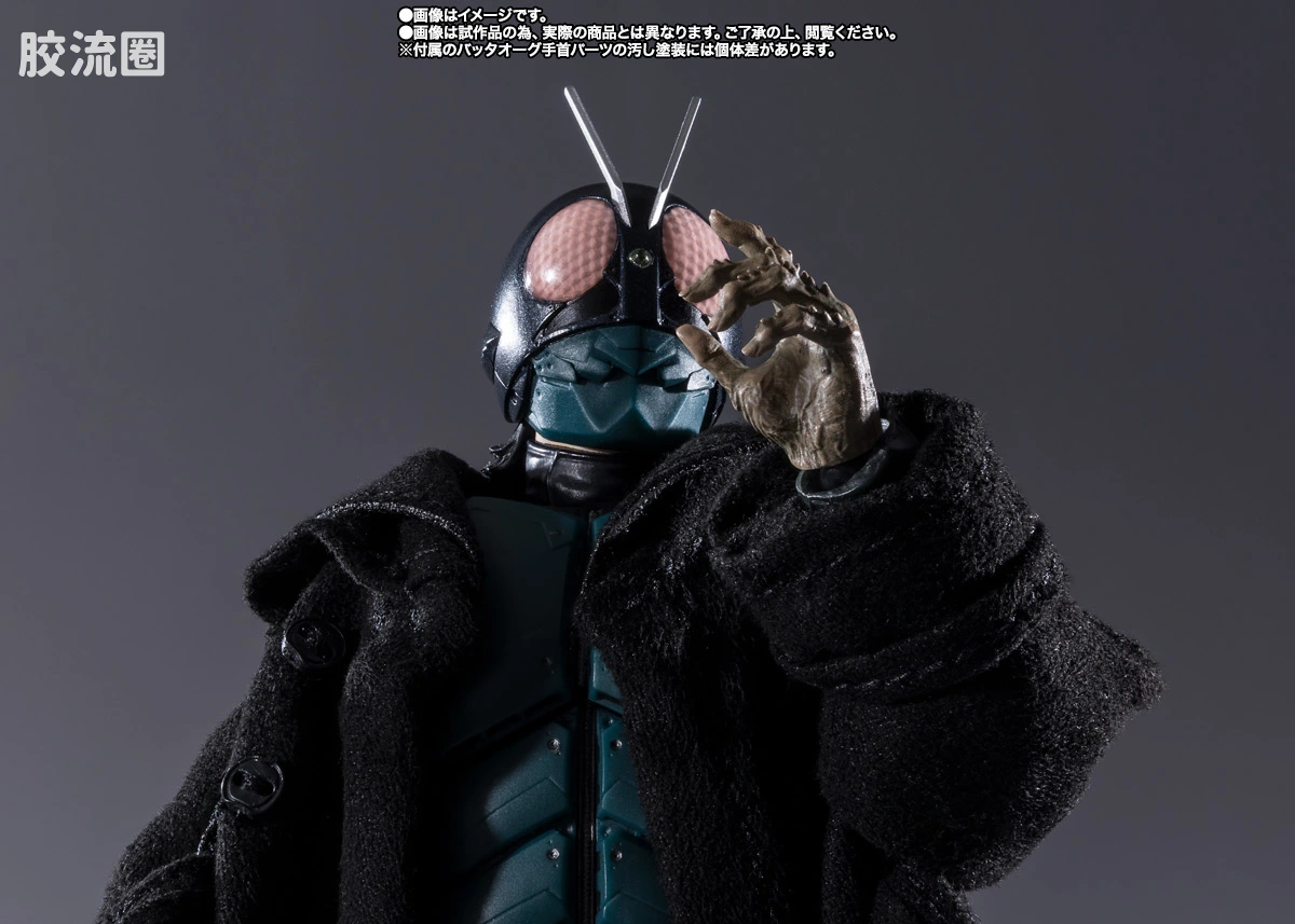 SHF 假面骑士限定版 1号蝗虫改造人/假面骑士 (新·假面骑士) - 图片