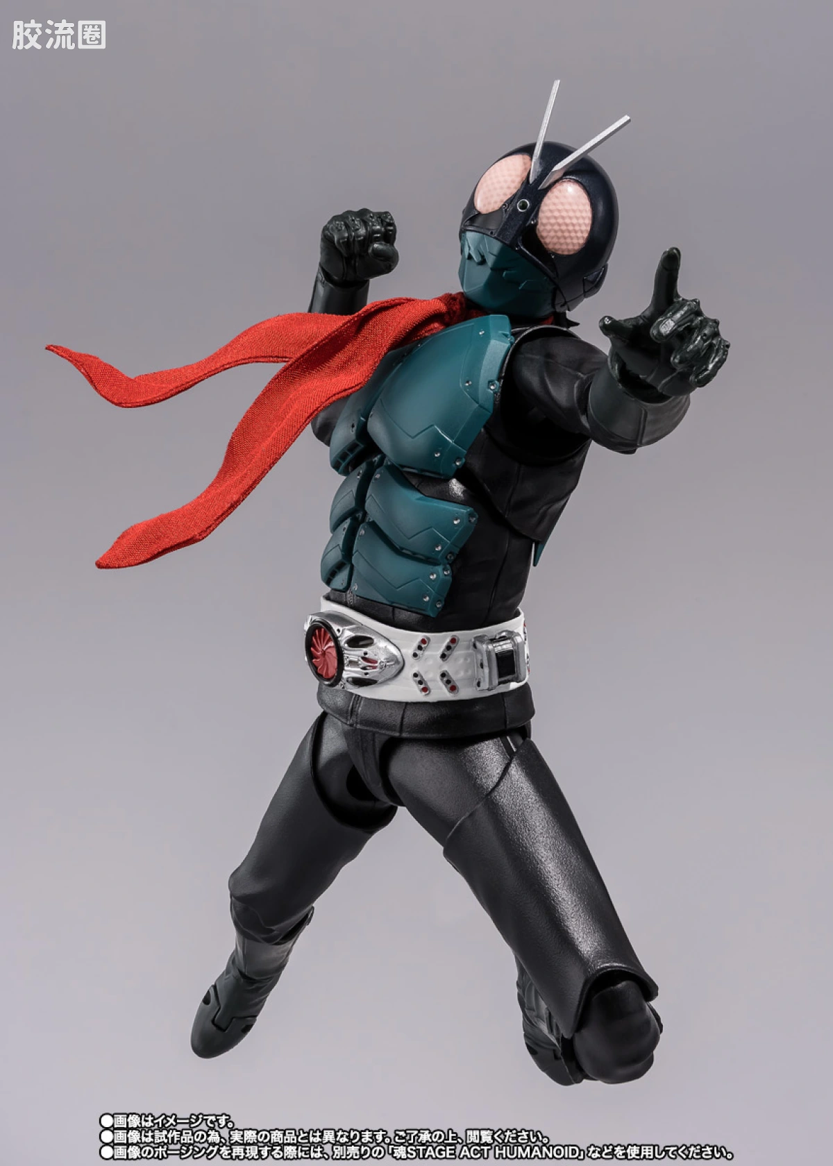 SHF 假面骑士限定版 1号蝗虫改造人/假面骑士 (新·假面骑士) - 图片