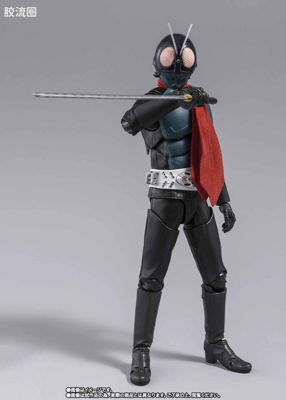 SHF 假面骑士限定版 1号蝗虫改造人/假面骑士 (新·假面骑士) - 图片
