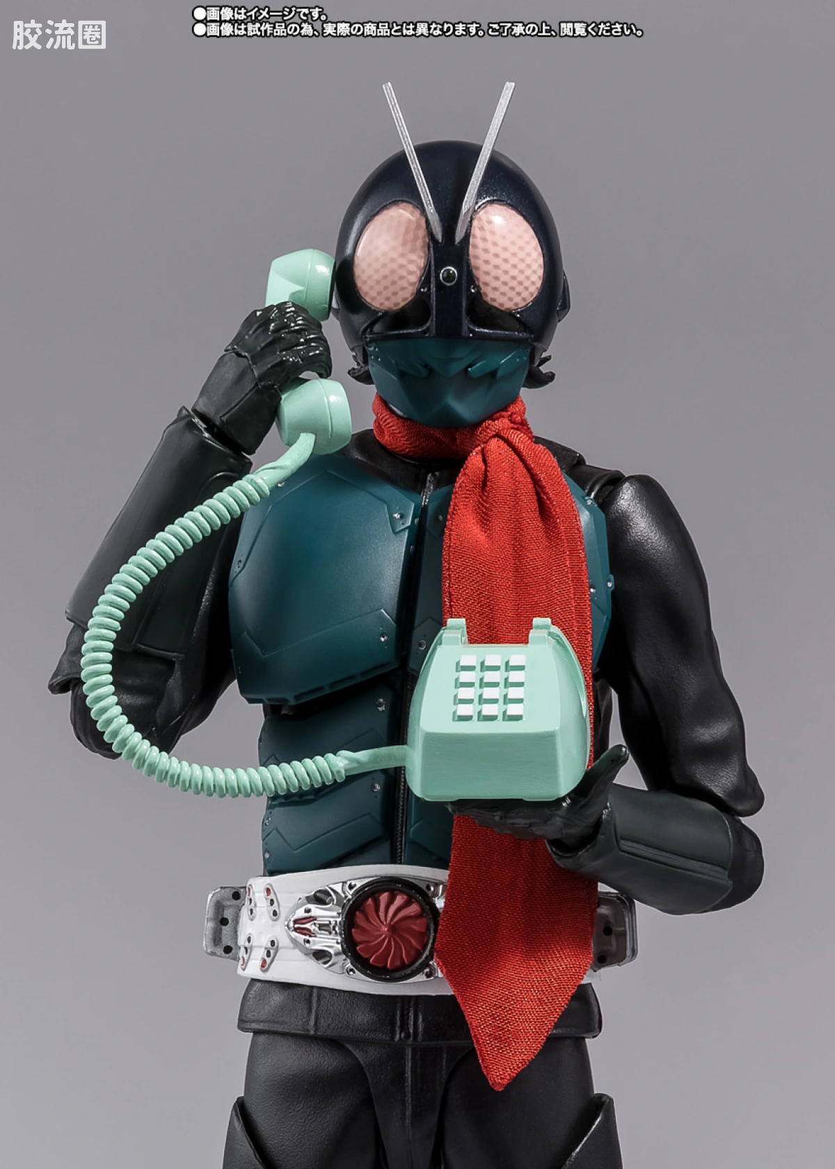 SHF 假面骑士限定版 1号蝗虫改造人/假面骑士 (新·假面骑士) - 图片
