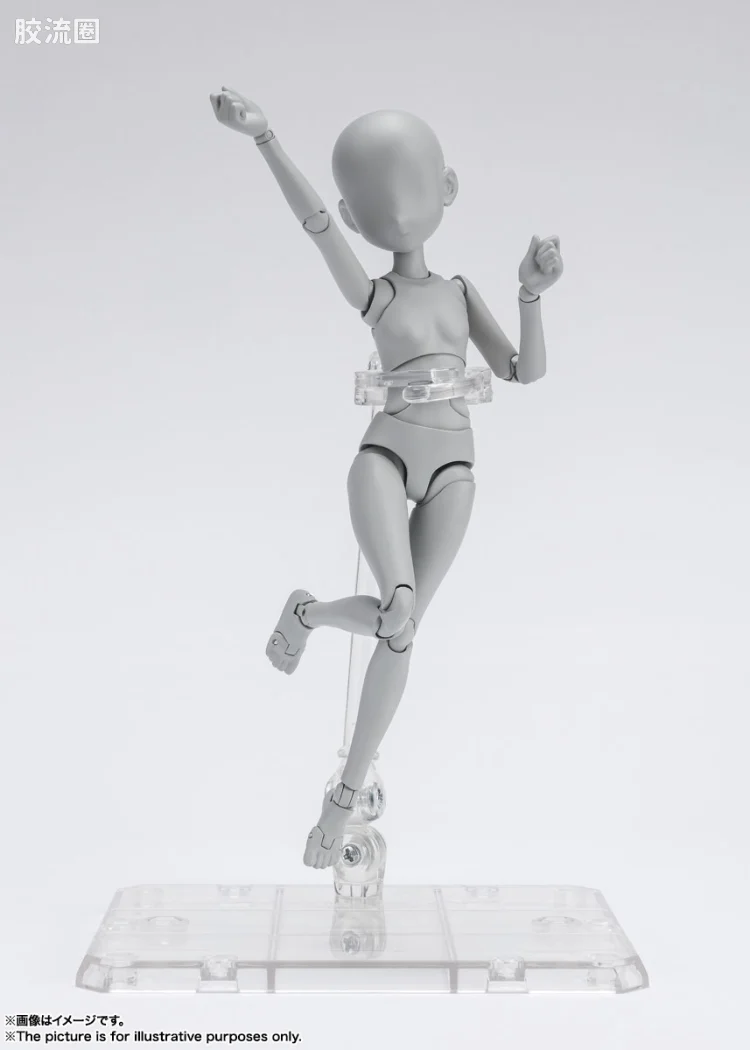 SHF 素体君&素体酱 素体酱 -杉森建-版 DX套装(灰色Ver.) - 图片