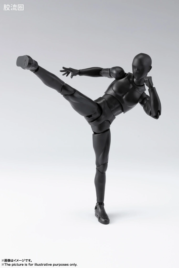 SHF 素体君&素体酱 男素体 DX Set Black Ver. - 图片
