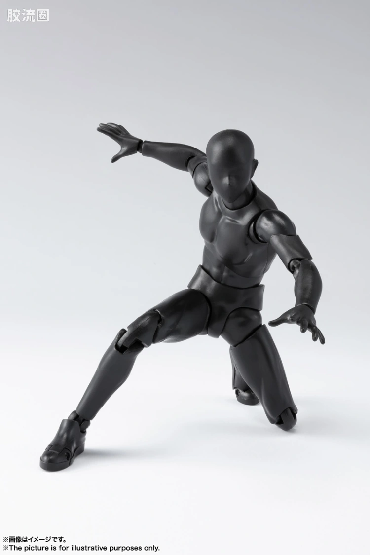 SHF 素体君&素体酱 男素体 DX Set Black Ver. - 图片