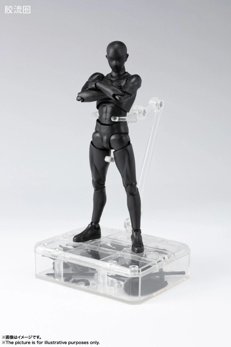 SHF 素体君&素体酱 男素体 DX Set Black Ver. - 图片