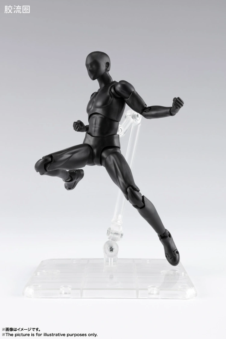 SHF 素体君&素体酱 男素体 DX Set Black Ver. - 图片