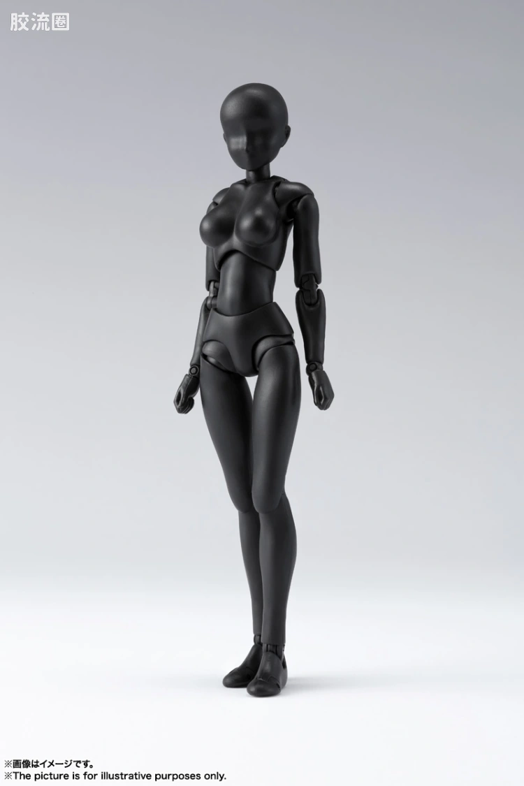 SHF 素体君&素体酱 女素体 DX Set Black Ver. - 图片