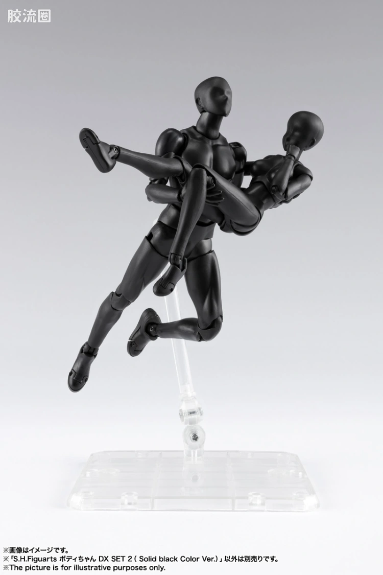 SHF 素体君&素体酱 女素体 DX Set Black Ver. - 图片