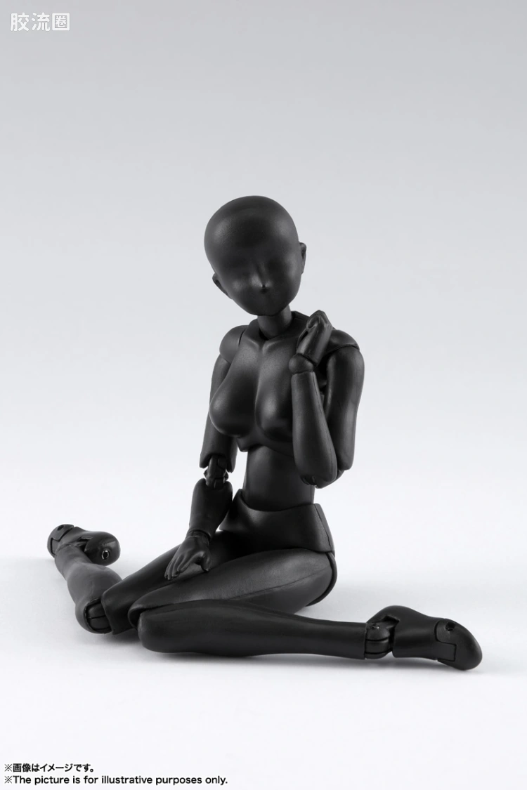 SHF 素体君&素体酱 女素体 DX Set Black Ver. - 图片