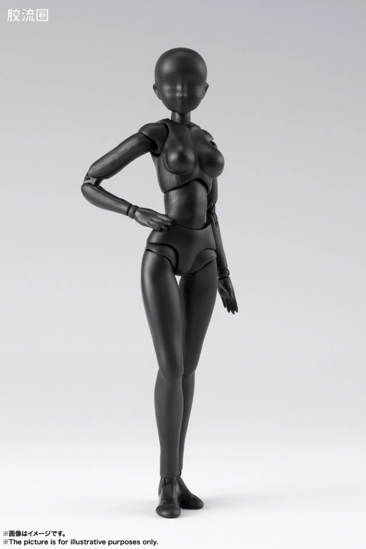 SHF 素体君&素体酱 女素体 DX Set Black Ver. - 图片