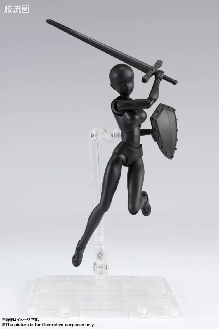 SHF 素体君&素体酱 女素体 DX Set Black Ver. - 图片