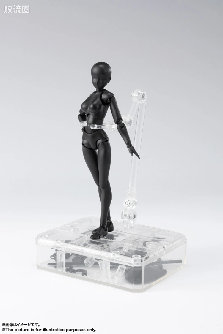 SHF 素体君&素体酱 女素体 DX Set Black Ver. - 图片