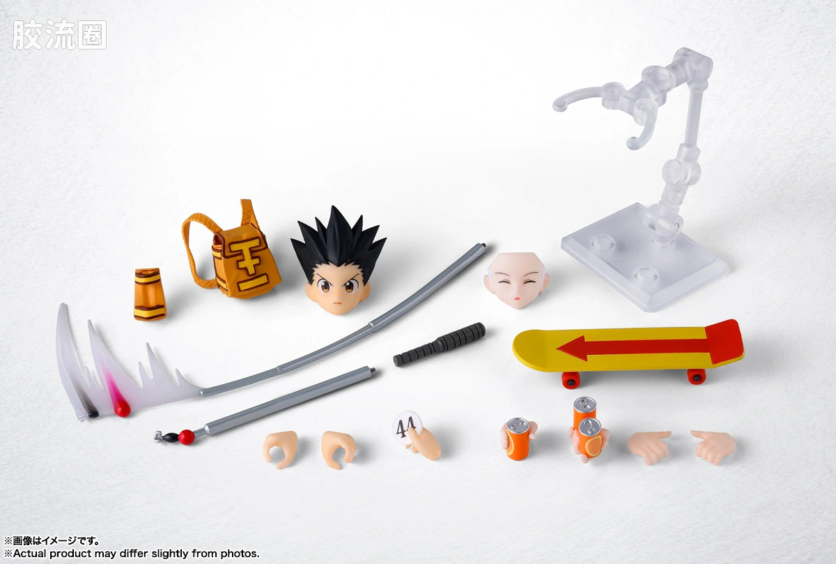 SHF <全职猎人>系列 小杰＆奇犽 猎人考试篇 可选配件套装 - 图片