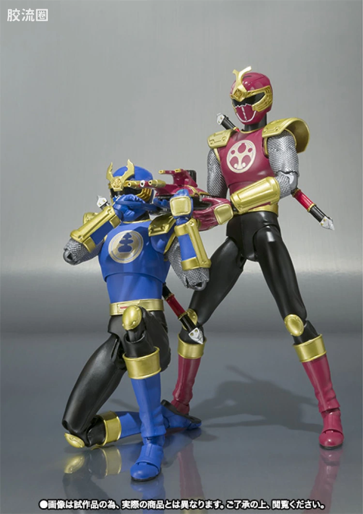 SHF 超级战队系列 忍风战队 兜雷者 & 锹雷者 - 图片