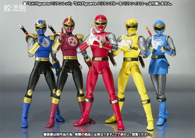 SHF 超级战队系列 忍风战队 兜雷者 & 锹雷者 - 图片