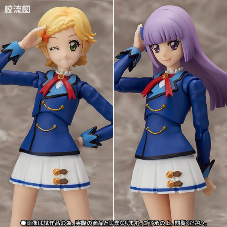 SHF 偶像活动系列 冰上堇&新条雏姬(冬制服ver.)set - 图片
