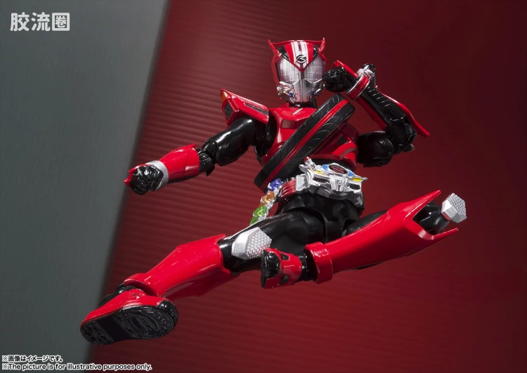 SHF 平成骑士升级计划 假面骑士Drive 飙速型 20假面骑士踢版本 - 图片