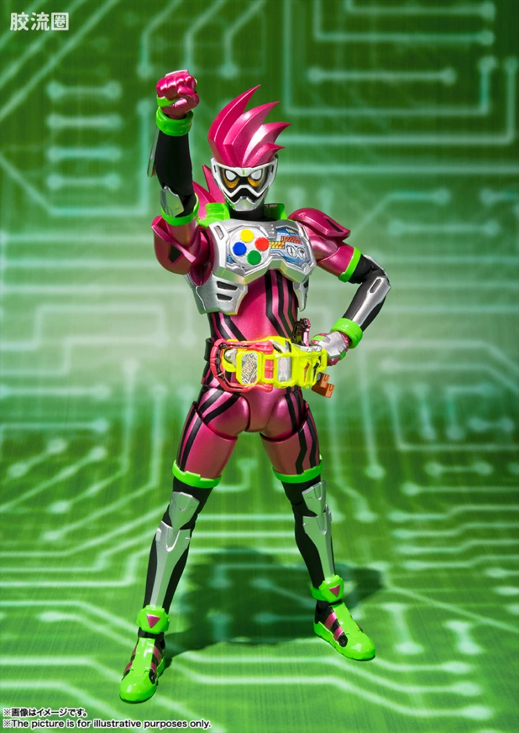 SHF 平成骑士升级计划 假面骑士EX-AID 动作玩家等级2  20假面骑士踢版本 - 图片