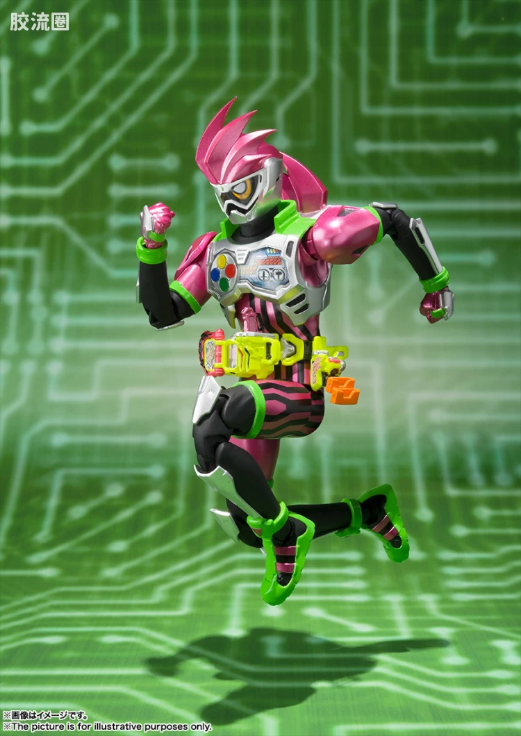 SHF 平成骑士升级计划 假面骑士EX-AID 动作玩家等级2  20假面骑士踢版本 - 图片