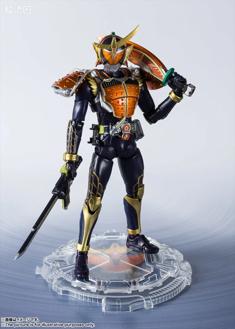 SHF 平成骑士升级计划 假面骑士铠武 橙子武装 20假面骑士踢版本 - 图片