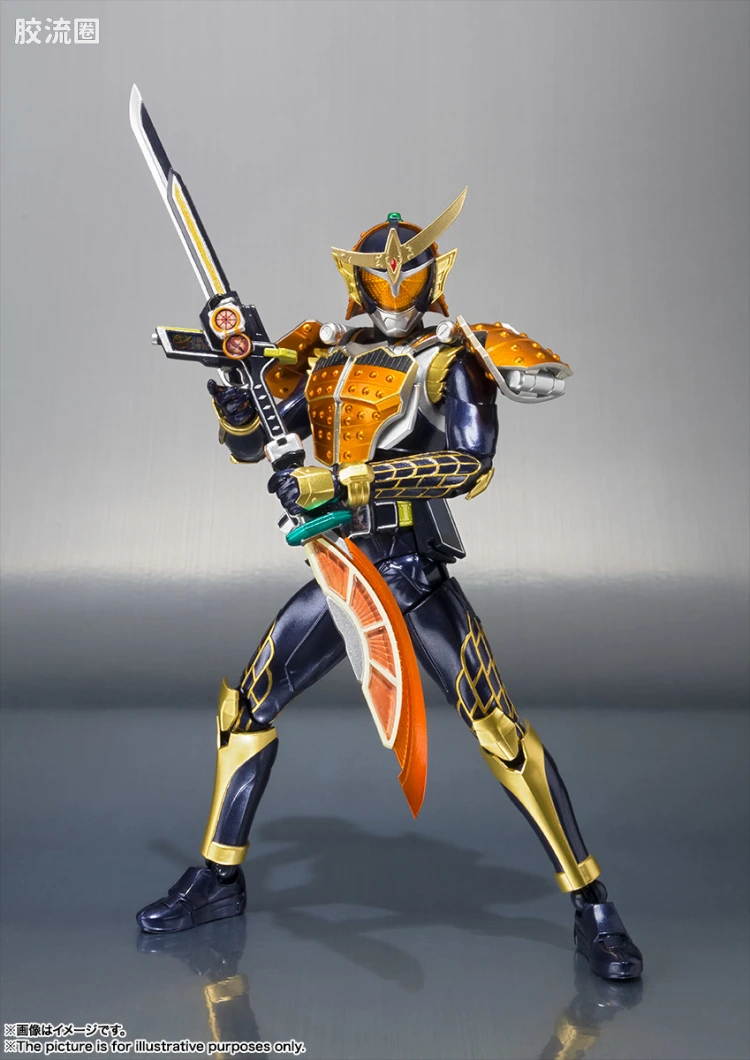 SHF 平成骑士升级计划 假面骑士铠武 橙子武装 20假面骑士踢版本 - 图片
