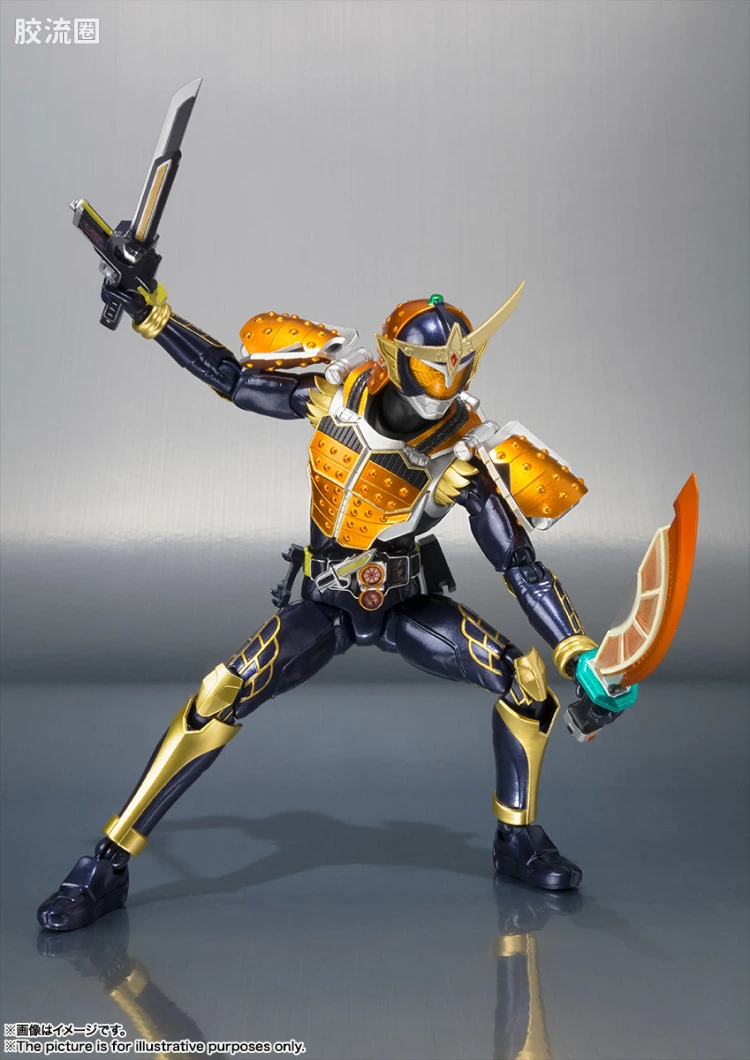 SHF 平成骑士升级计划 假面骑士铠武 橙子武装 20假面骑士踢版本 - 图片