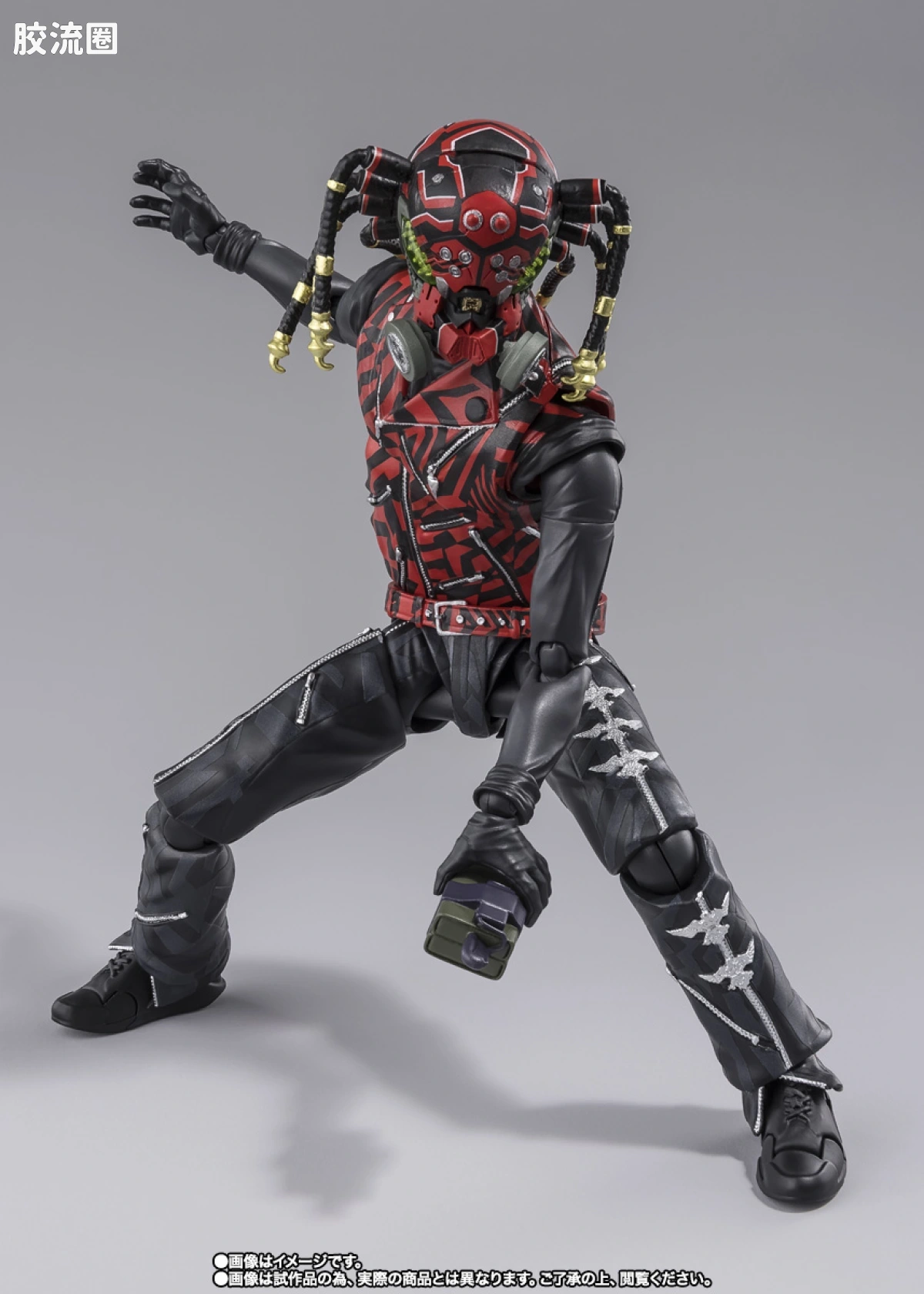 SHF 假面骑士限定版 蜘蛛改造人-01 (新·假面骑士) - 图片