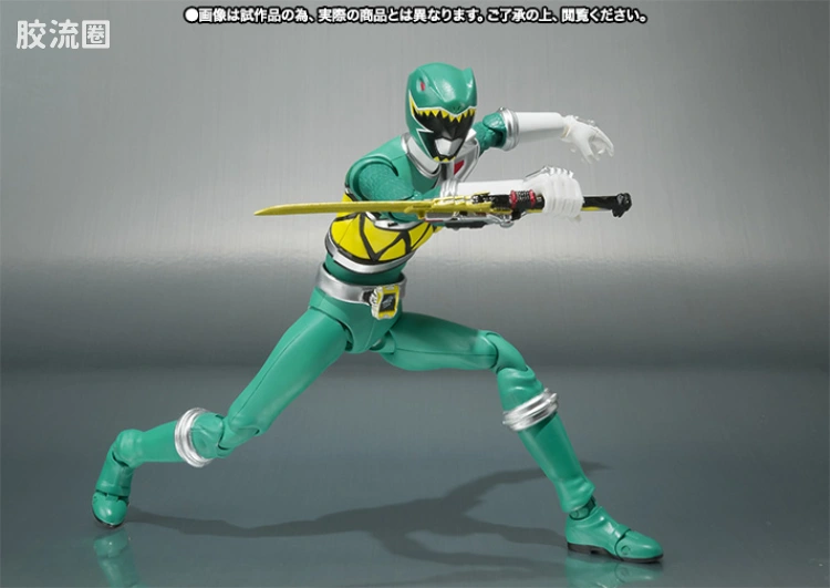 SHF 超级战队系列 兽电战队 强龙蓝&强龙绿 - 图片