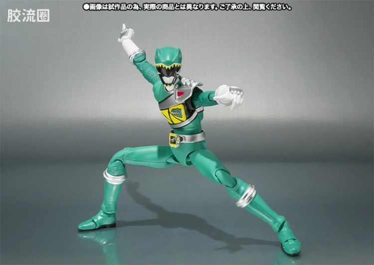 SHF 超级战队系列 兽电战队 强龙蓝&强龙绿 - 图片