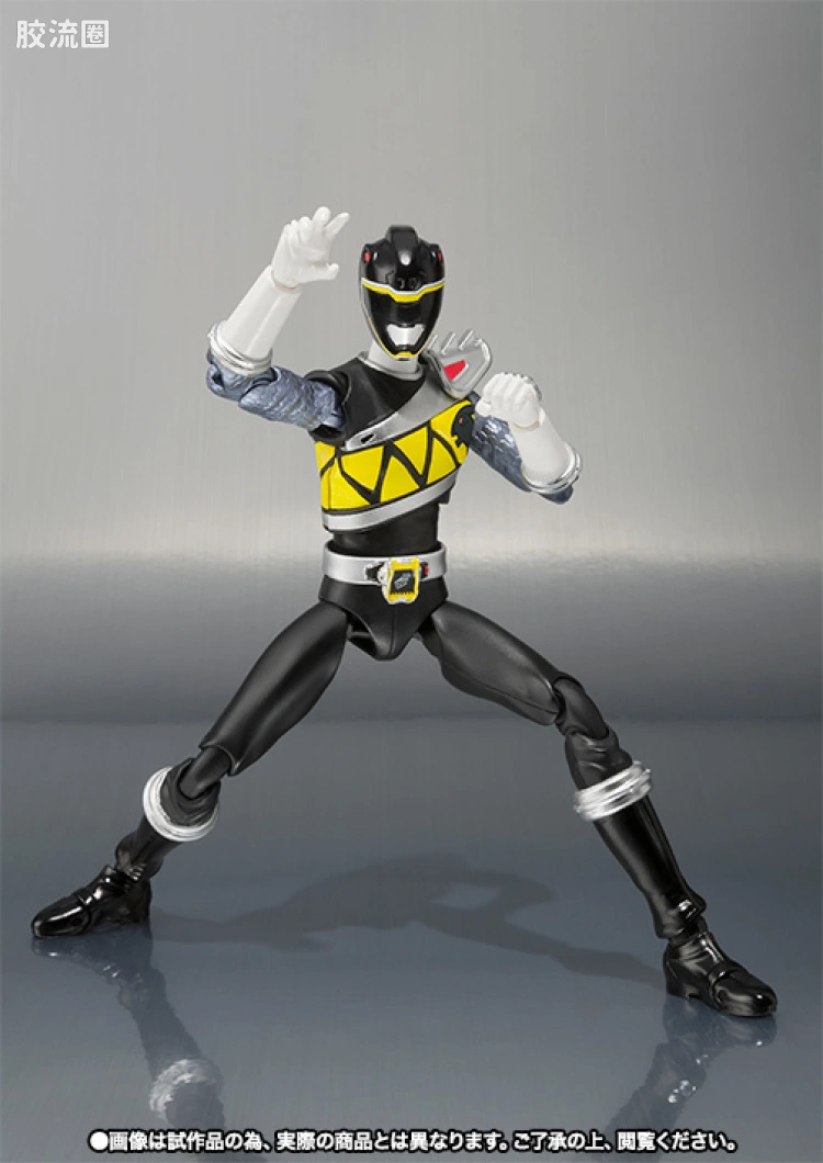 SHF 超级战队系列 兽电战队 强龙黑 & 强龙粉 - 图片