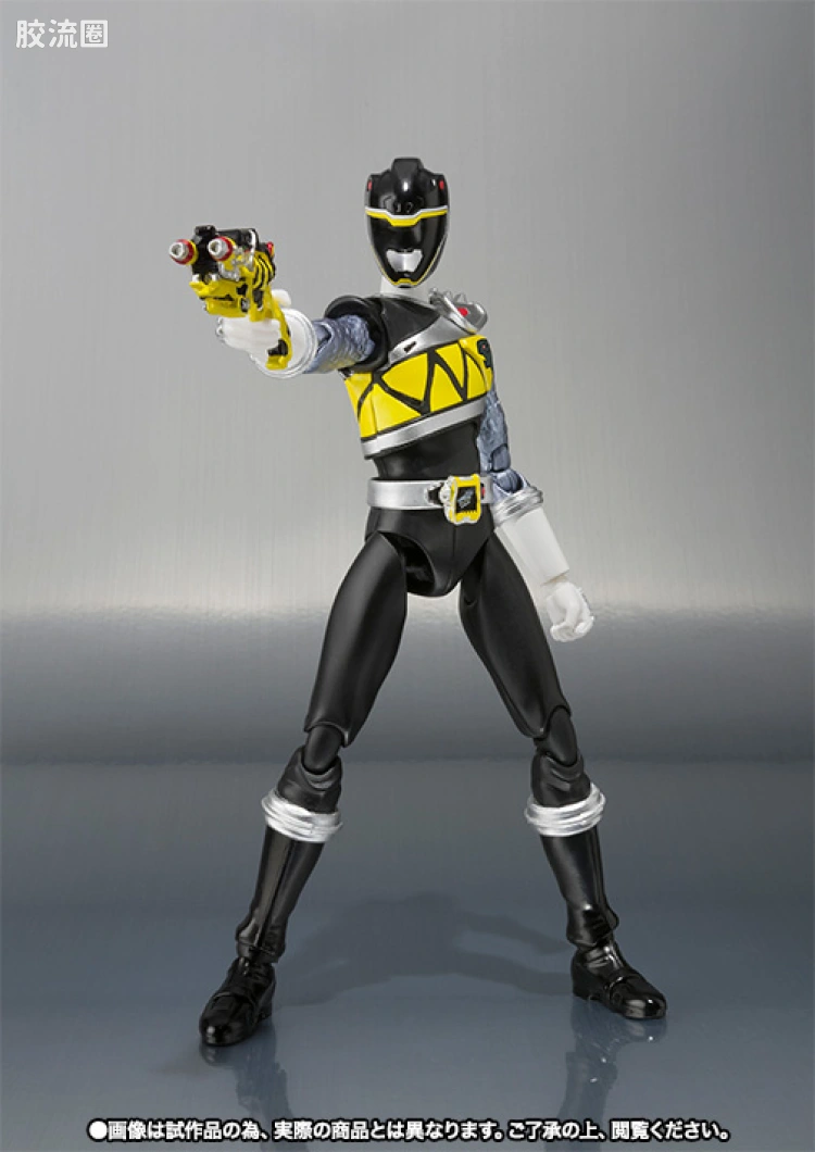 SHF 超级战队系列 兽电战队 强龙黑 & 强龙粉 - 图片