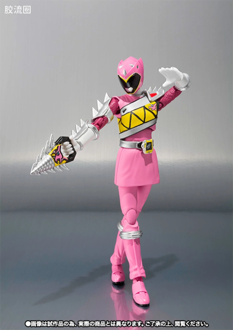 SHF 超级战队系列 兽电战队 强龙黑 & 强龙粉 - 图片