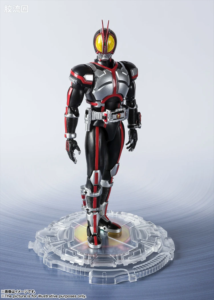 SHF 平成骑士升级计划 假面骑士Faiz 20假面骑士踢版本 - 图片