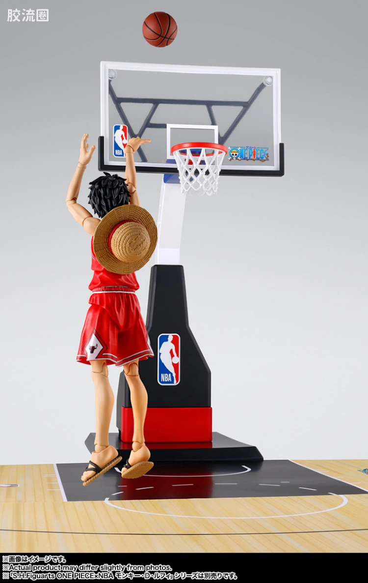 SHF 海贼王系列 海贼王×NBA 篮球架套装 - 图片