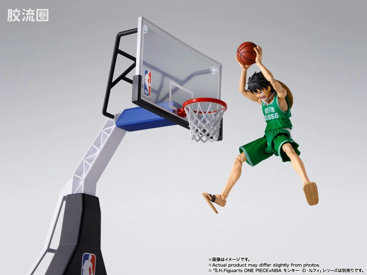 SHF 海贼王系列 海贼王×NBA 篮球架套装 - 图片
