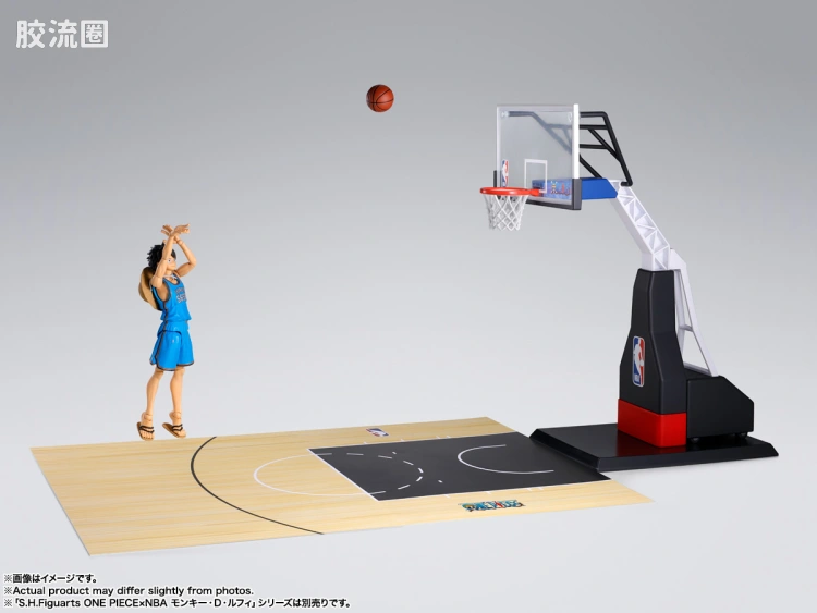 SHF 海贼王系列 海贼王×NBA 篮球架套装 - 图片