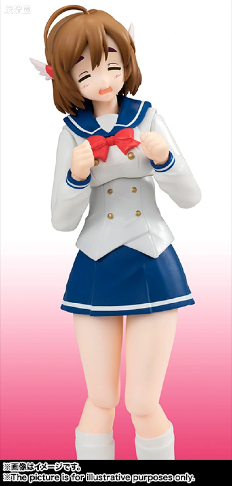 SHF 爆音少女系列 佐仓羽音(制服) & CB400 SUPER FOUR - 图片