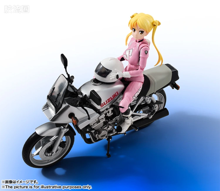 SHF 爆音少女系列 铃乃木凜 & GSX 400S KATANA - 图片