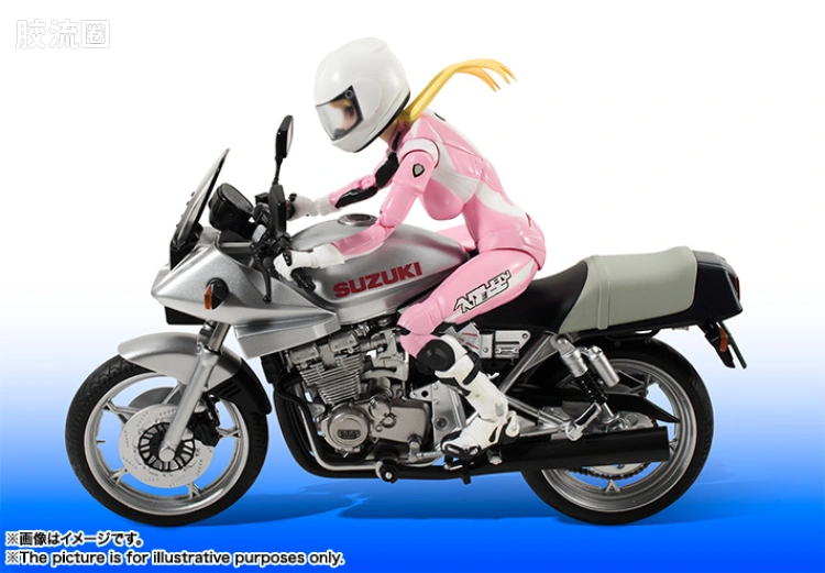 SHF 爆音少女系列 铃乃木凜 & GSX 400S KATANA - 图片