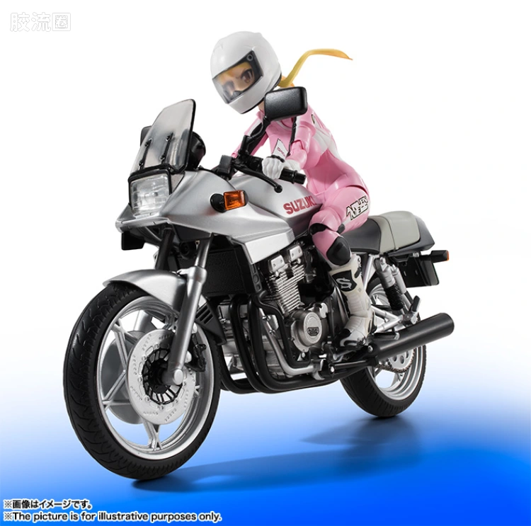 SHF 爆音少女系列 铃乃木凜 & GSX 400S KATANA - 图片