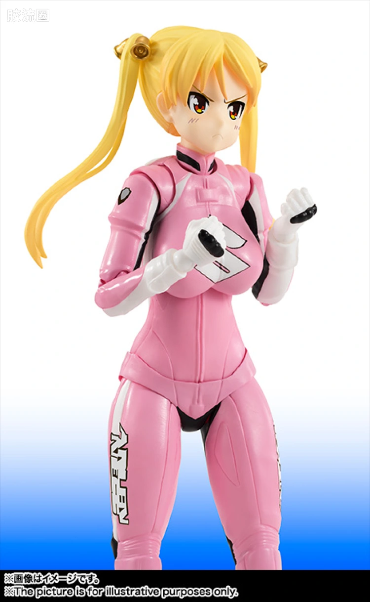 SHF 爆音少女系列 铃乃木凜 & GSX 400S KATANA - 图片