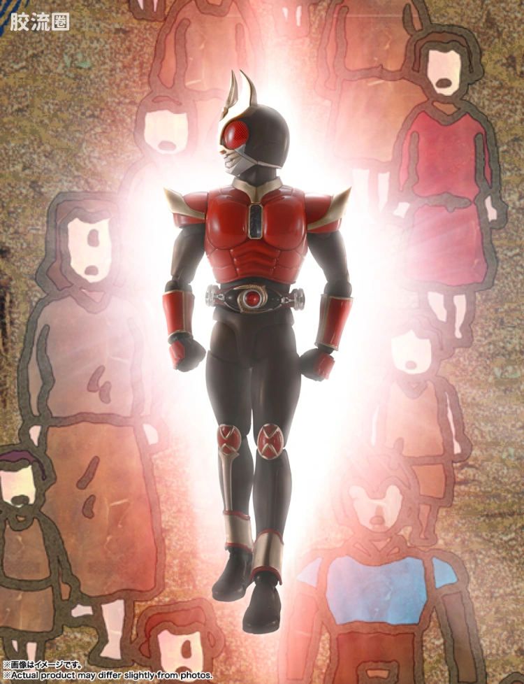 SHF 真骨雕假面骑士系列 壁画中的红色亚极陀/Agito - 图片