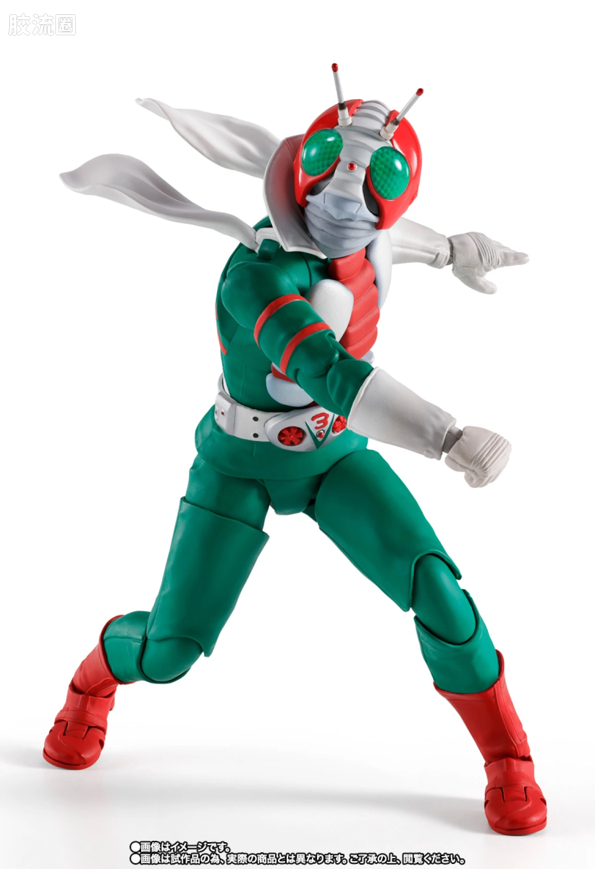 SHF 真骨雕假面骑士系列 假面骑士V3/胜利三号 荣光的昭和骑士Edition - 图片