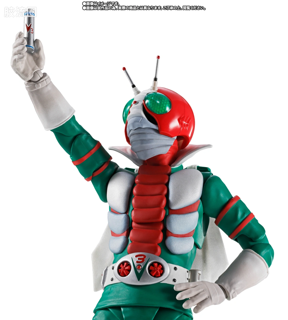 SHF 真骨雕假面骑士系列 假面骑士V3/胜利三号 荣光的昭和骑士Edition - 图片