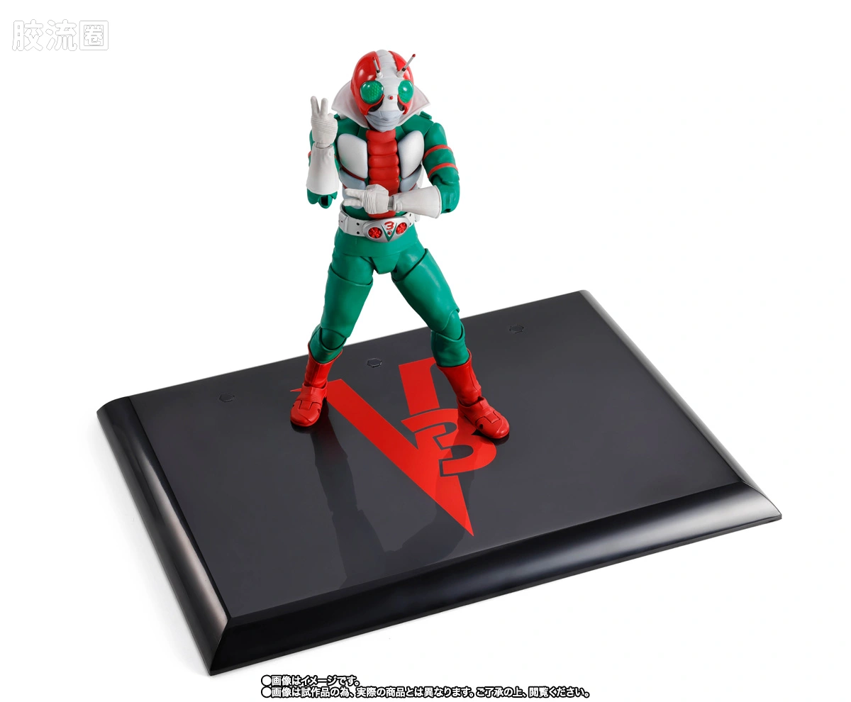 SHF 真骨雕假面骑士系列 假面骑士V3/胜利三号 荣光的昭和骑士Edition - 图片