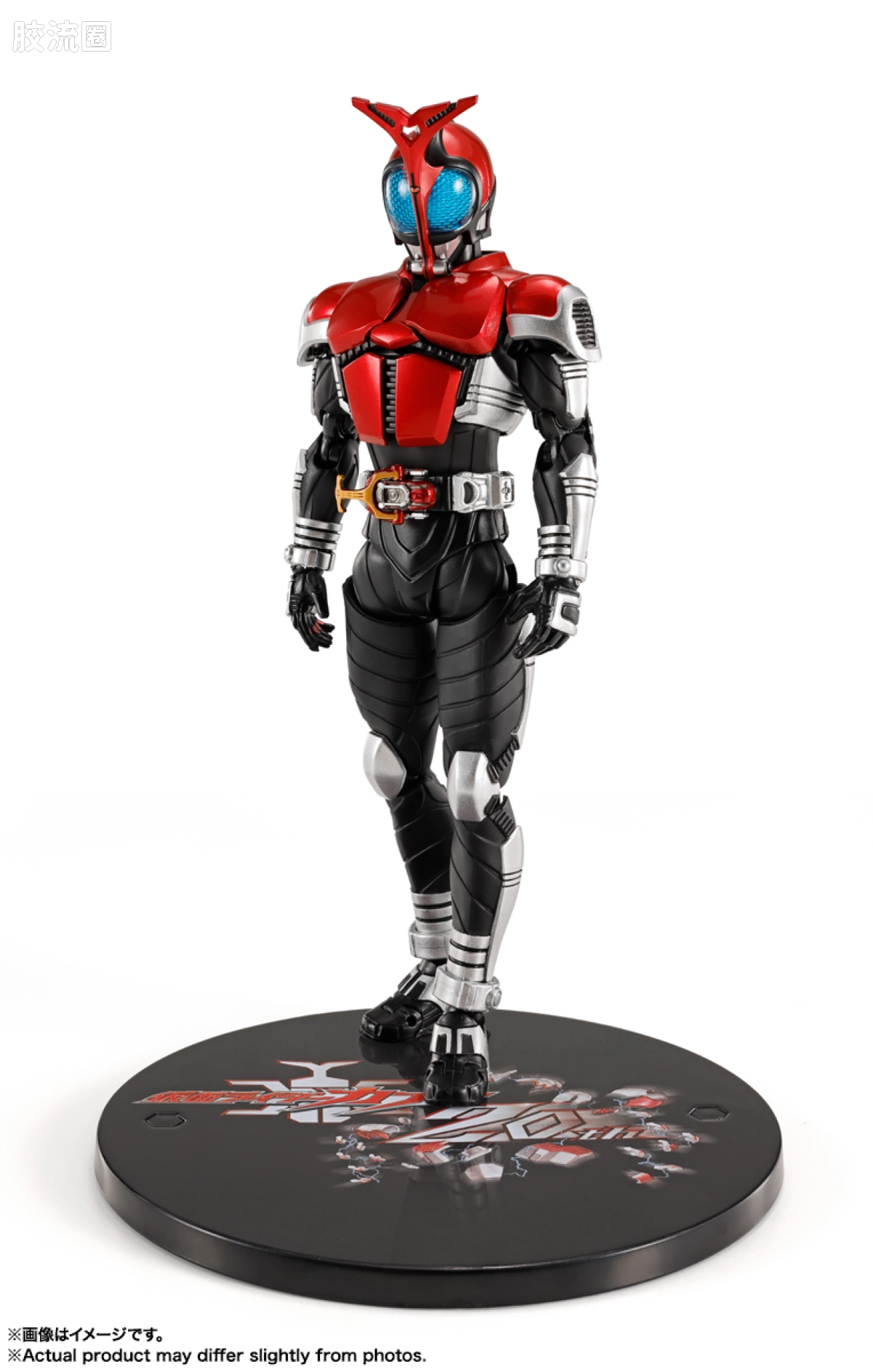 SHF 真骨雕假面骑士系列 假面骑士甲斗 骑士形态 20th Anniversary Ver. - 图片