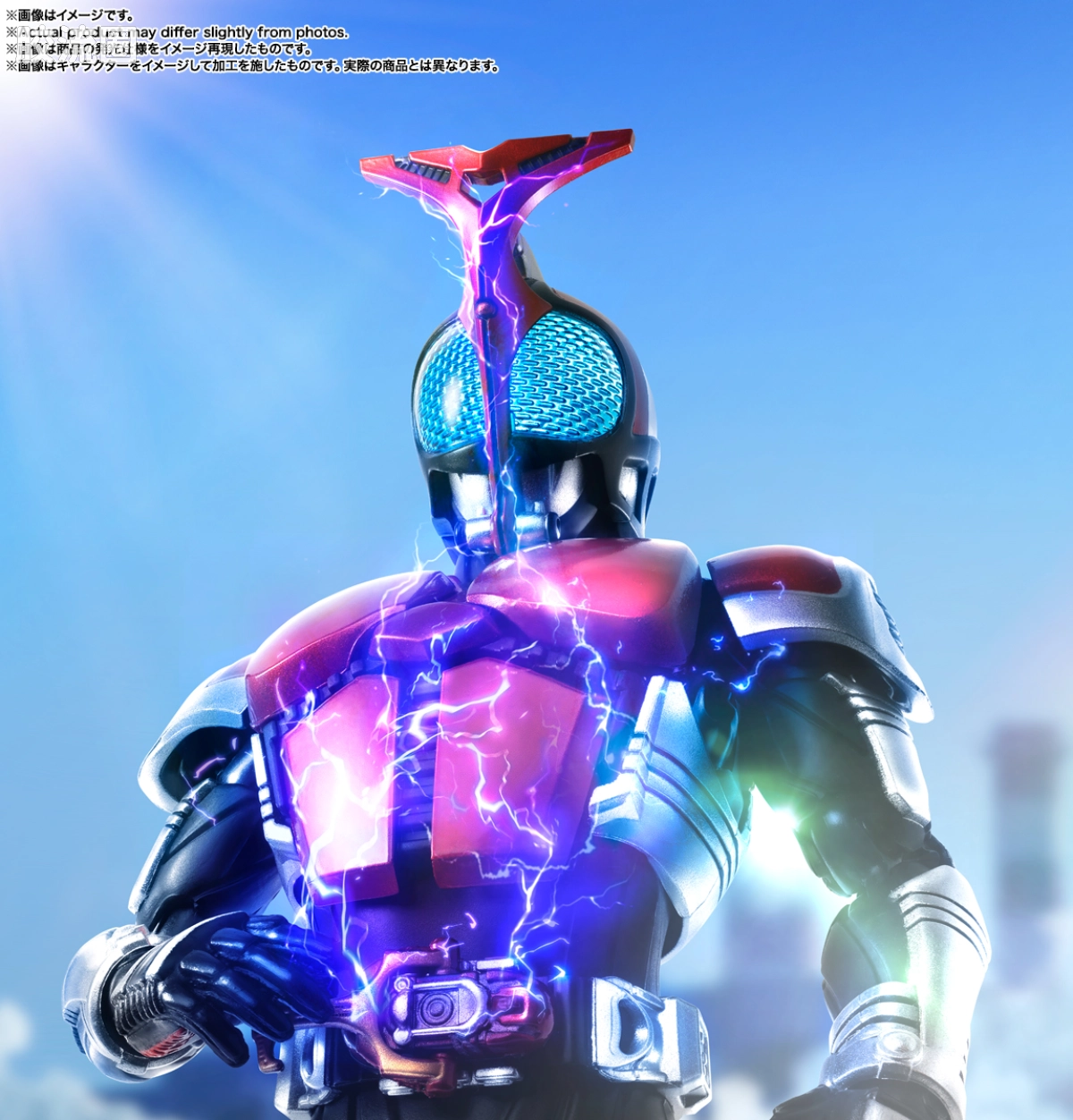 SHF 真骨雕假面骑士系列 假面骑士甲斗 骑士形态 20th Anniversary Ver. - 图片