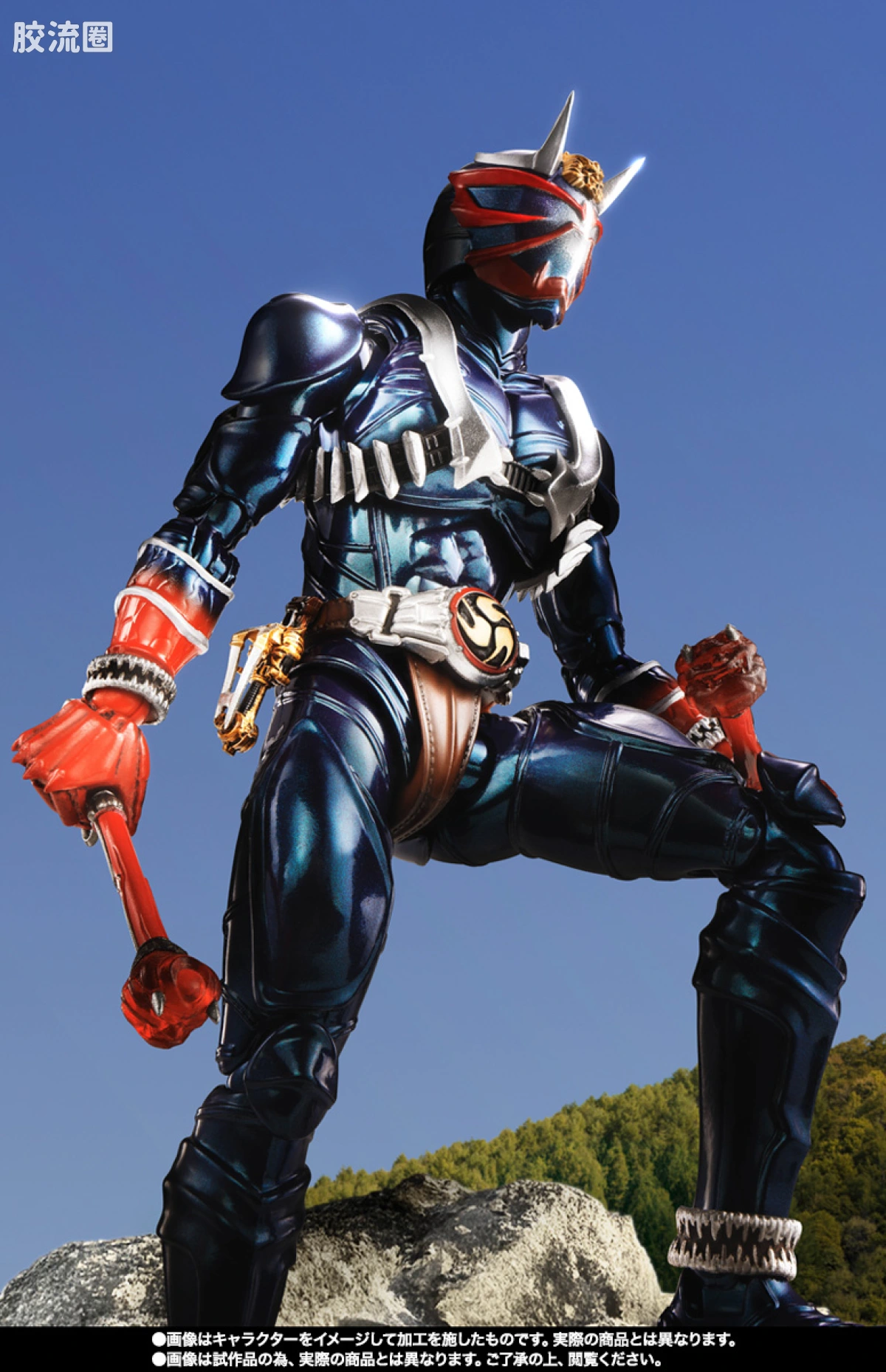 SHF 真骨雕假面骑士系列 假面骑士响鬼 20th Anniversary Ver. - 图片